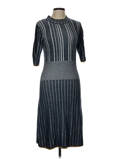 Pre-owned Donna Morgan Casual Dress In Gray