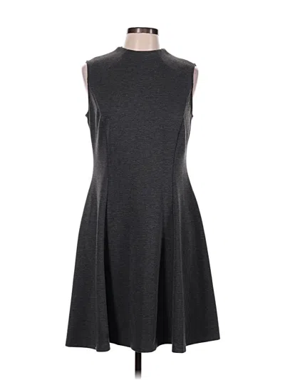 Pre-owned Donna Morgan Casual Dress In Gray