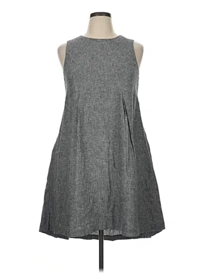 Pre-owned Donna Morgan Casual Dress In Gray