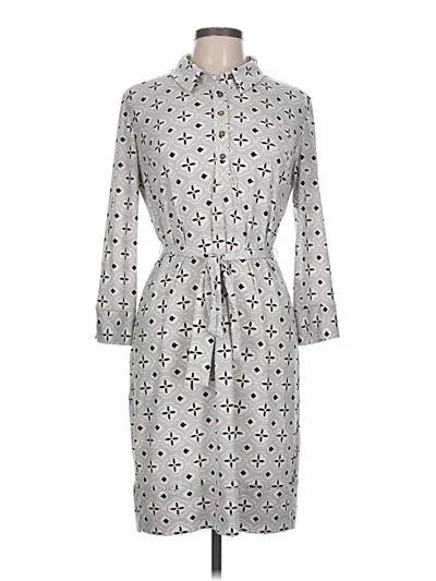 Pre-owned Donna Morgan Casual Dress In Gray