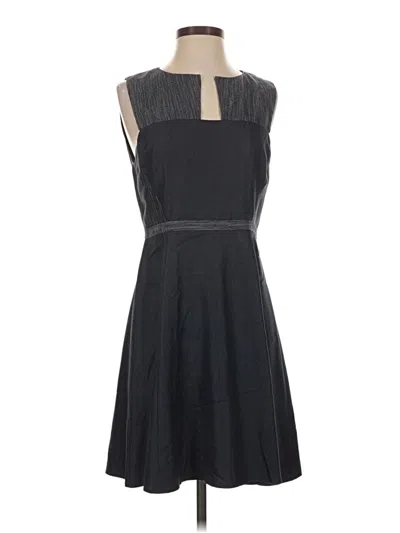 Pre-owned Donna Morgan Casual Dress In Gray