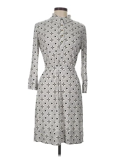 Pre-owned Donna Morgan Casual Dress In Gray