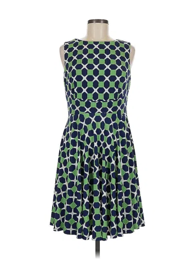 Pre-owned Donna Morgan Casual Dress In Green