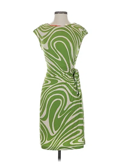 Pre-owned Donna Morgan Casual Dress In Green