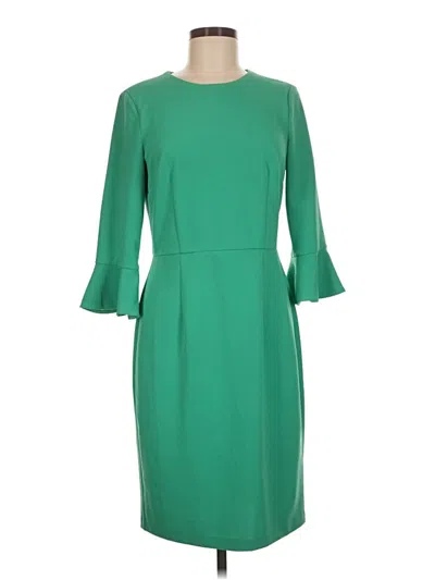 Pre-owned Donna Morgan Casual Dress In Green