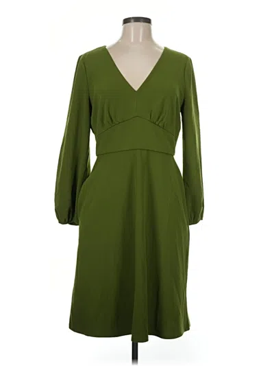 Pre-owned Donna Morgan Casual Dress In Green