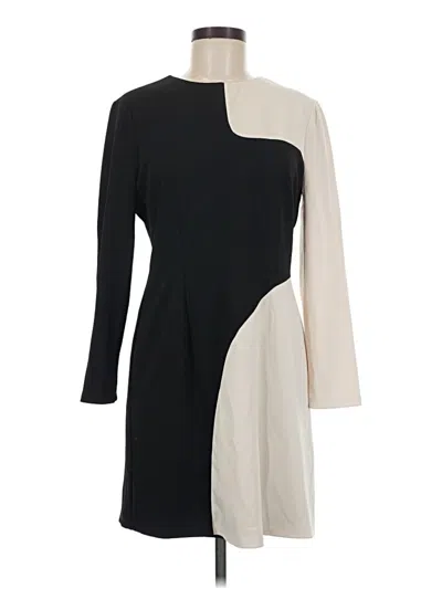 Pre-owned Donna Morgan Casual Dress In Ivory