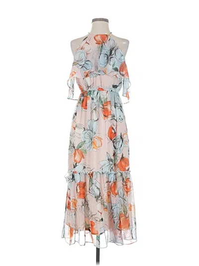 Pre-owned Donna Morgan Casual Dress In Orange