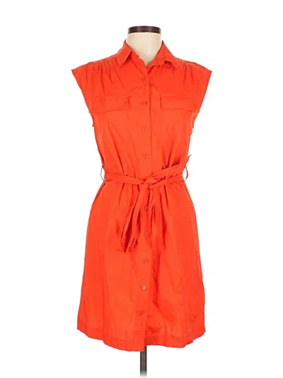 Pre-owned Donna Morgan Casual Dress In Orange