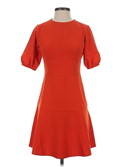 Pre-owned Donna Morgan Casual Dress In Orange