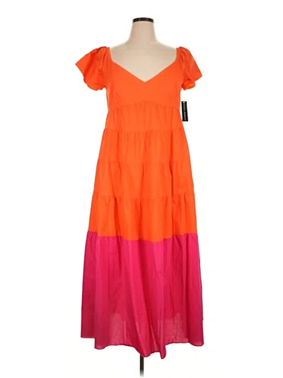 Donna Morgan Casual Dress In Orange