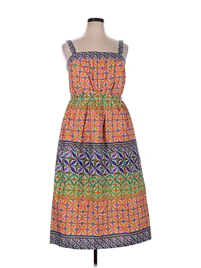 Pre-owned Donna Morgan Casual Dress In Orange