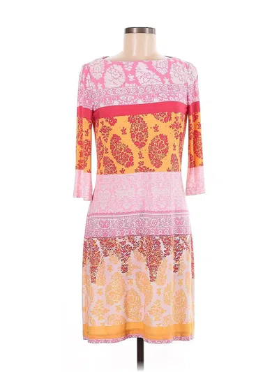 Pre-owned Donna Morgan Casual Dress In Pink