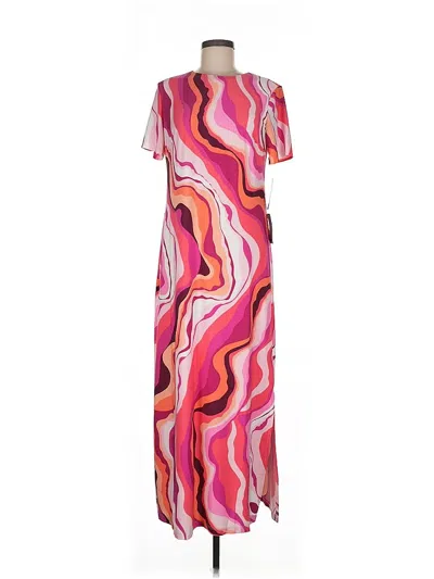 Pre-owned Donna Morgan Casual Dress In Pink