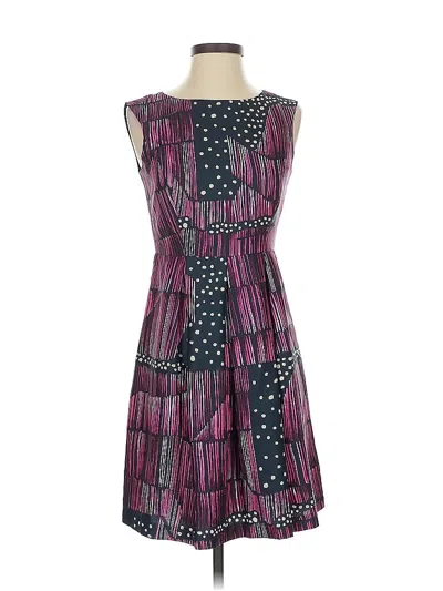 Pre-owned Donna Morgan Casual Dress In Purple