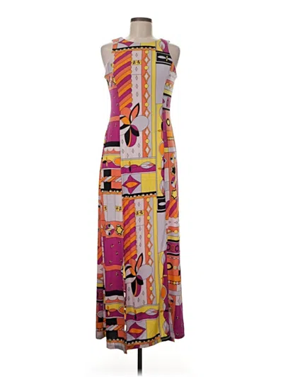 Pre-owned Donna Morgan Casual Dress In Purple