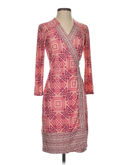 Pre-owned Donna Morgan Casual Dress In Red