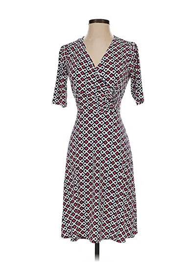 Pre-owned Donna Morgan Casual Dress In Red