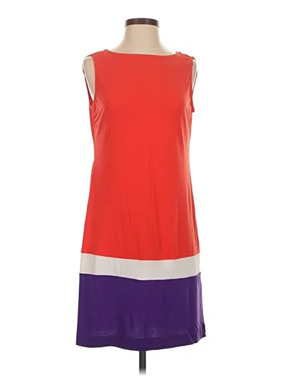 Pre-owned Donna Morgan Casual Dress In Red
