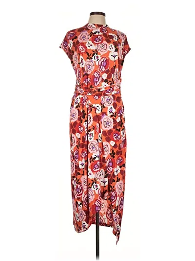 Pre-owned Donna Morgan Casual Dress In Red