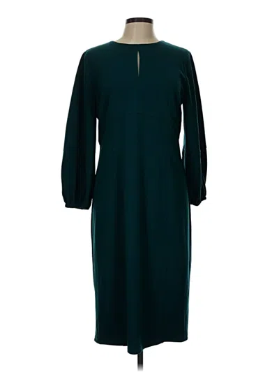 Pre-owned Donna Morgan Casual Dress In Teal