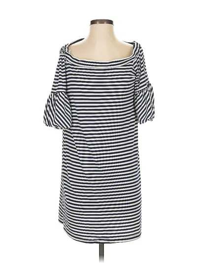 Pre-owned Donna Morgan Casual Dress In White