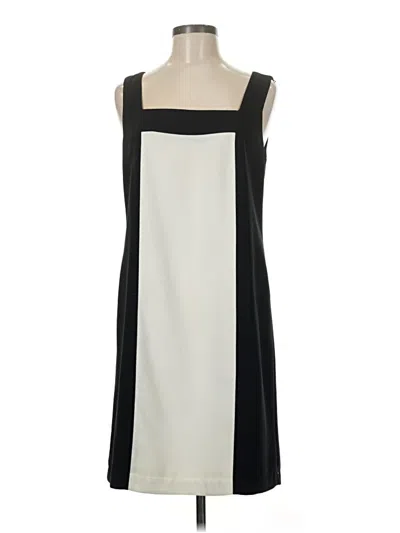 Pre-owned Donna Morgan Casual Dress In White