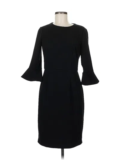 Pre-owned Donna Morgan Cocktail Dress In Black