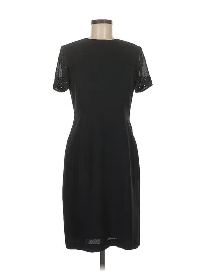 Pre-owned Donna Morgan Cocktail Dress In Black