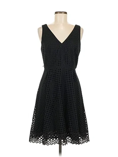 Pre-owned Donna Morgan Cocktail Dress In Black