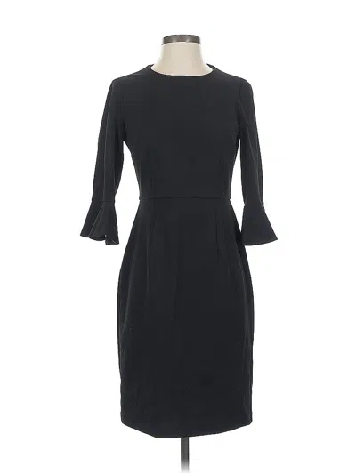 Pre-owned Donna Morgan Cocktail Dress In Black