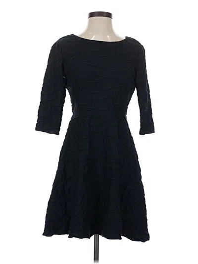 Pre-owned Donna Morgan Cocktail Dress In Black