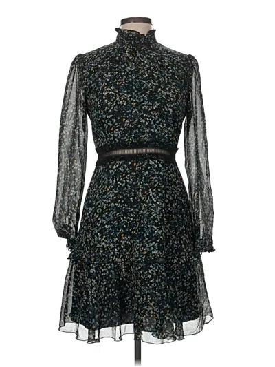 Pre-owned Donna Morgan Cocktail Dress In Black