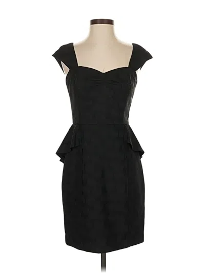 Pre-owned Donna Morgan Cocktail Dress In Black