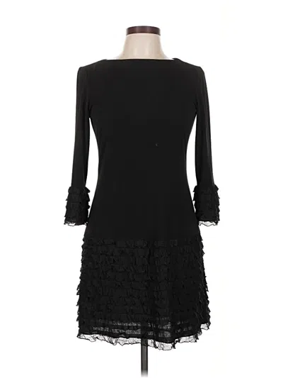 Pre-owned Donna Morgan Cocktail Dress In Black