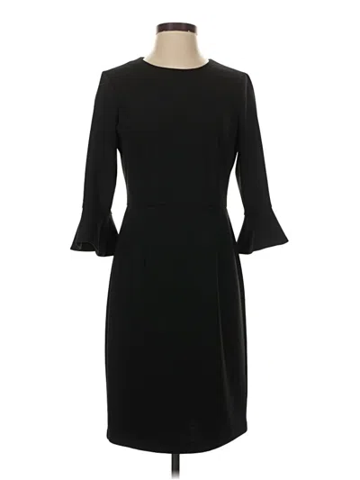Pre-owned Donna Morgan Cocktail Dress In Black