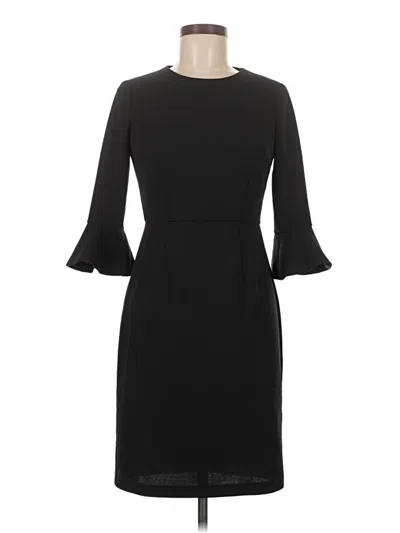 Pre-owned Donna Morgan Cocktail Dress In Black