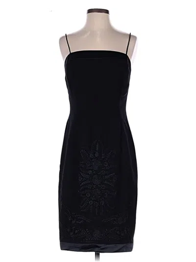 Pre-owned Donna Morgan Cocktail Dress In Black