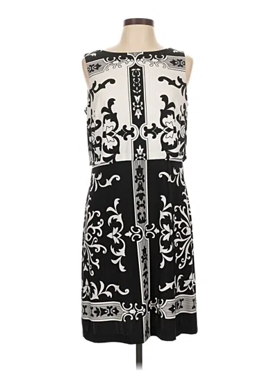 Pre-owned Donna Morgan Cocktail Dress In Black