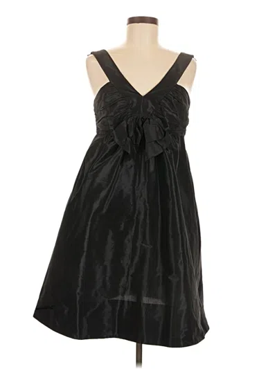 Pre-owned Donna Morgan Cocktail Dress In Black