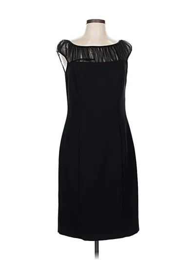 Pre-owned Donna Morgan Cocktail Dress In Black