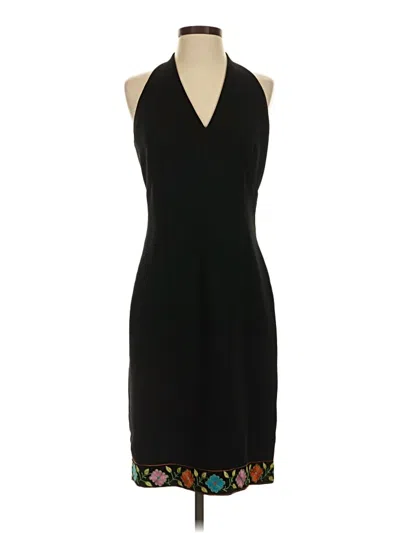 Pre-owned Donna Morgan Cocktail Dress In Black