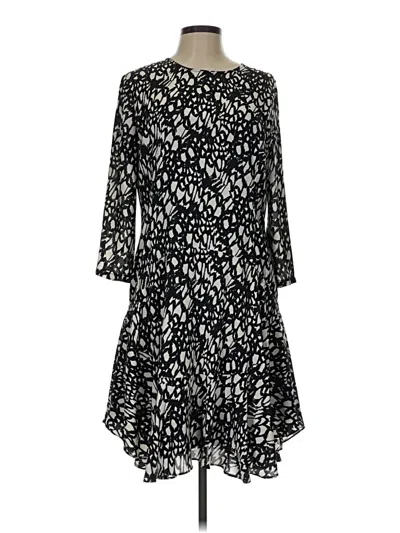 Pre-owned Donna Morgan Cocktail Dress In Black