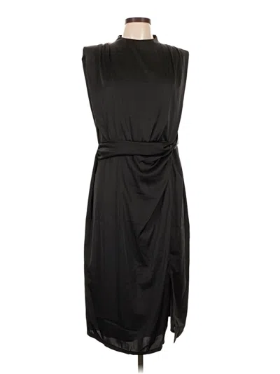Pre-owned Donna Morgan Cocktail Dress In Black