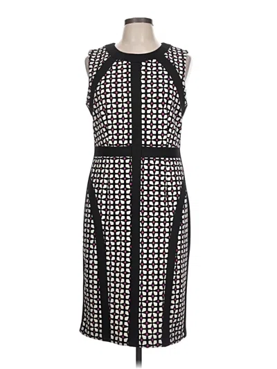 Pre-owned Donna Morgan Cocktail Dress In Black