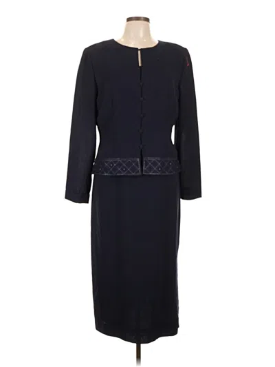 Pre-owned Donna Morgan Cocktail Dress In Black