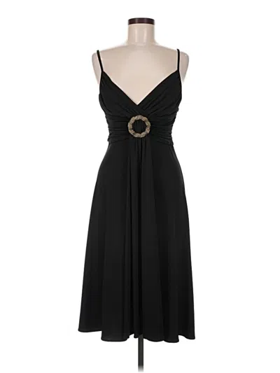 Pre-owned Donna Morgan Cocktail Dress In Black