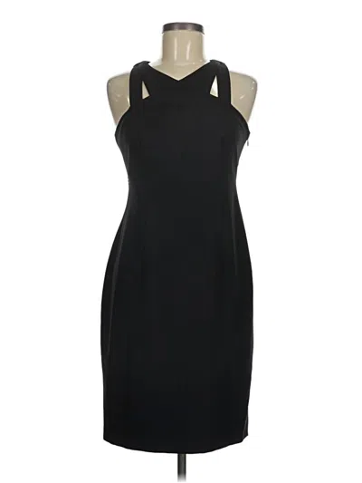 Pre-owned Donna Morgan Cocktail Dress In Black