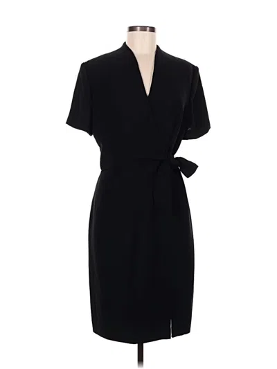 Pre-owned Donna Morgan Cocktail Dress In Black