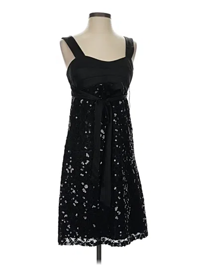 Pre-owned Donna Morgan Cocktail Dress In Black